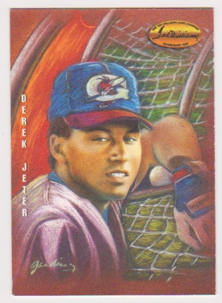  Derek Jeter Rookie - 1994 Ted Williams Company Gardiner Collection #DG-3 Dan Gardiner Insert Card