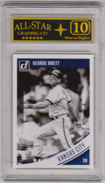 Graded 10 - George Brett 2018 Donruss #120 Card