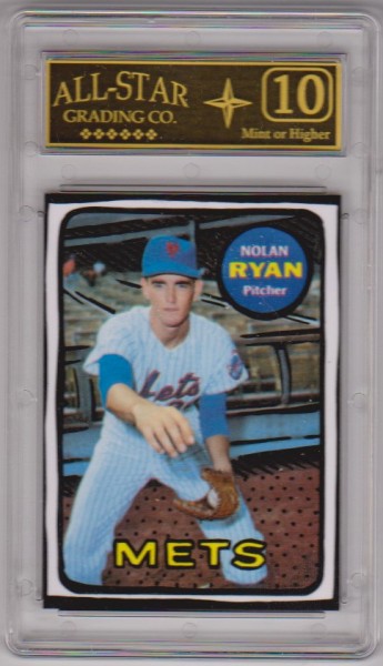 Graded 10 - Nolan Ryan 2020 Topps Project #87 Card