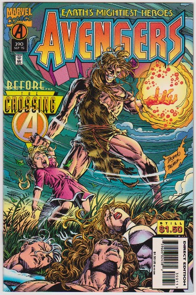 1995 Avengers #390 Issue - Marvel Comics