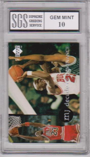 michael jordan rookie card gem mint 10