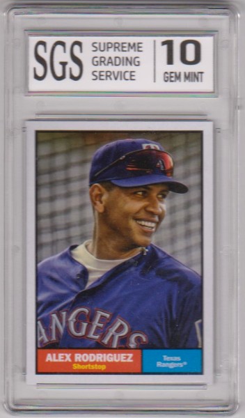 Graded Gem Mint 10 - Alex Rodriguez 2024 Topps Archives #68 Card