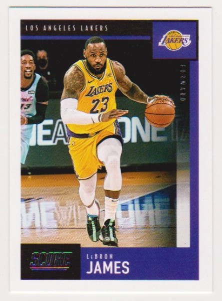 Lebron James 2020-21 Panini Chronicles Score #614 Card