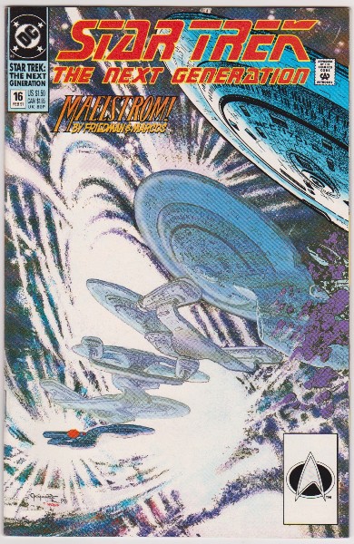 1991 Star Trek The Next Generation #16 Issue - DC Comics