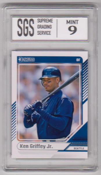 Graded Mint 9 - Ken Griffey, Jr. 2024 Donruss #21 Card