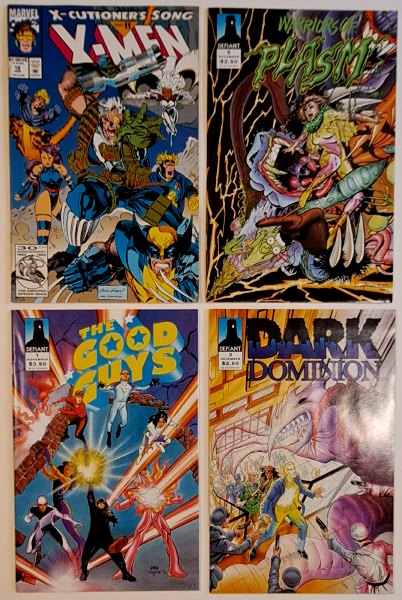 4 Different Comic Books - X-Men #16 + More