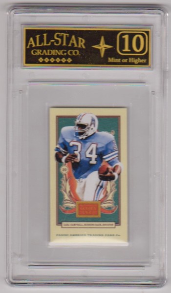 Graded 10 - Earl Campbell 2013 Panini Golden Age Mini #115 Card