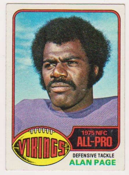 1976 Topps Alan Page #150 Card - HOF'er