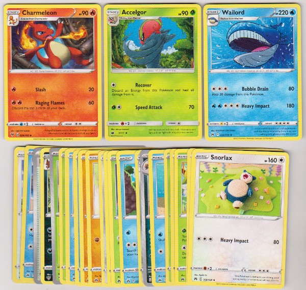 25 Different Pokemon Trading Cards w/ Charmeleon + More
