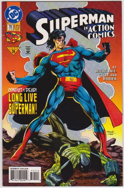 1995 DC Comics SUPERMAN IN ACTION COMICS #711 Issue
