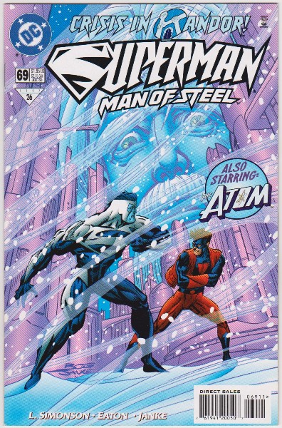 1997 DC Comics Superman The Man Of Steel #69 Issue