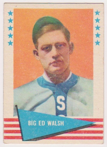 1961 Fleer Big Ed Walsh #83 Card - HOF'er
