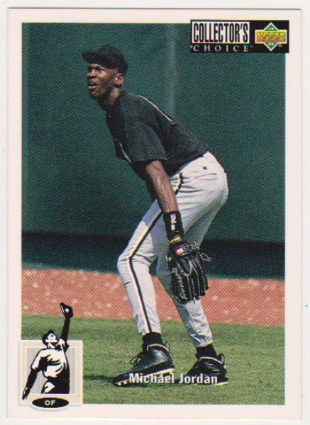 ITALIAN VERSION - Michael Jordan 1994-95 Collector's Choice #23 Card