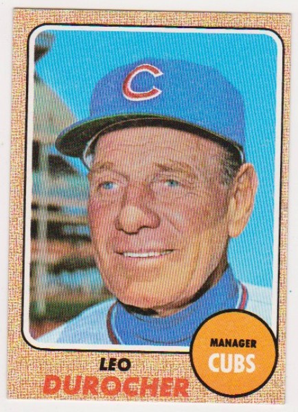 1968 Topps Leo Durocher #321 Card - HOF'er