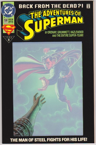1993 DC Comics The Adventures Of Superman #500 Issue