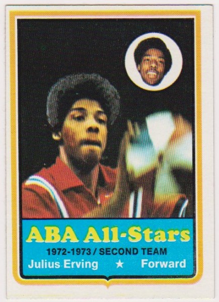 1973-74 Topps Julius Erving #240 Card - HOF'er