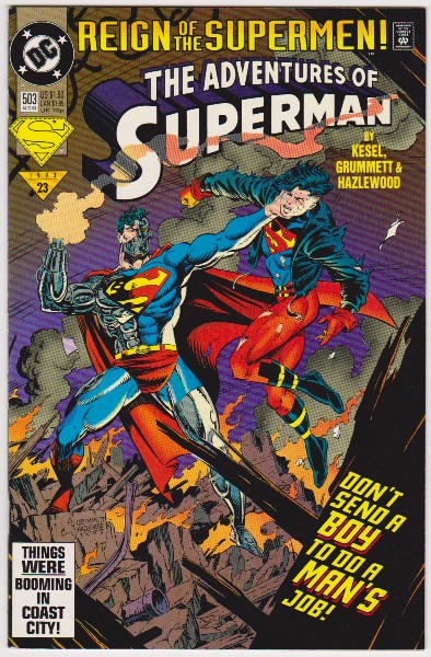 1993 DC Comics The Adventures Of Superman #503 Issue