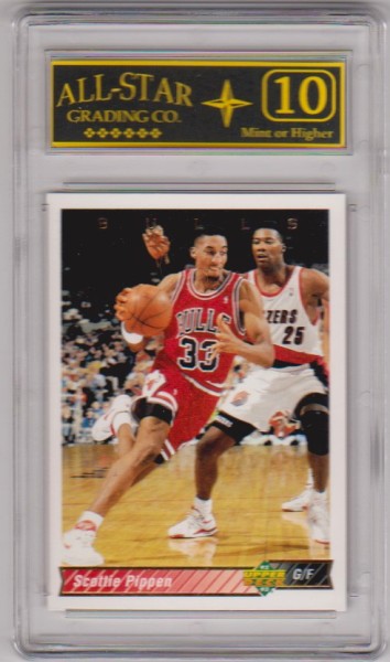 Graded 10 - Scottie Pippen 1992-93 Upper Deck #133 Card