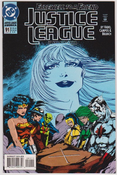 1994 DC Comics JUSTICE LEAGUE AMERICA #91 Issue