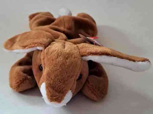 1995 Ty Beanie Baby Ears The Bunny - New With Tags