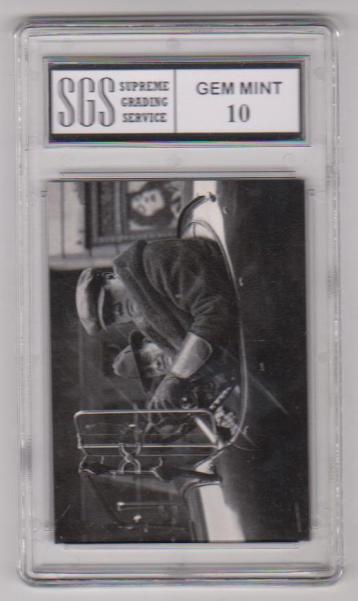 Graded Gem Mint 10 - Babe Ruth 1993 Megacards Ruthian Shots #5 Card ...