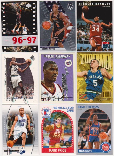 Basketball Card Collection w/ Michael Jordan, Scottie Pippen + More