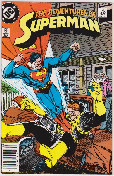 1987 DC Comics The Adventures Of Superman #430 Issue