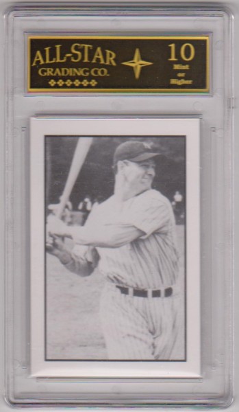Graded 10 - Lou Gehrig 1984 R.G.I. #17 Card - HOF'er