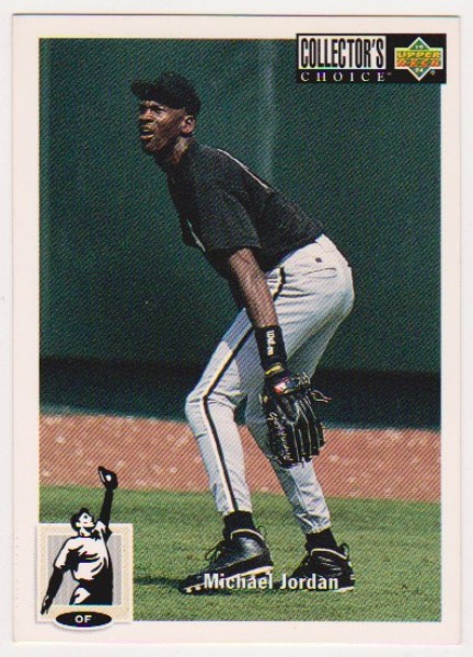 ITALIAN VERSION - Michael Jordan 1994-95 Collector's Choice #23 Card