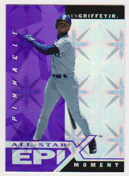 Ken Griffey, Jr. 1998 Pinnacle Epix Purple All-Star Moment #E1 Insert Card