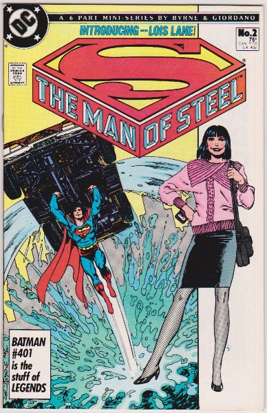 1986 DC Comics Superman The Man Of Steel #2 Issue