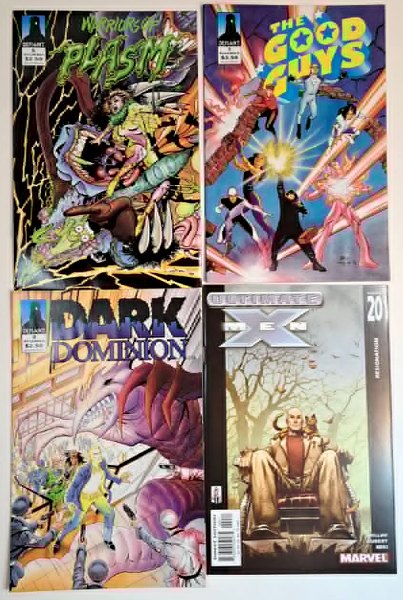 4 Different Comic Books - Ultimate X-Men #20 + More