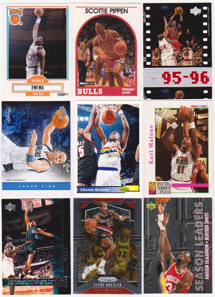 Basketball Card Collection w/ Michael Jordan, Scottie Pippen + More