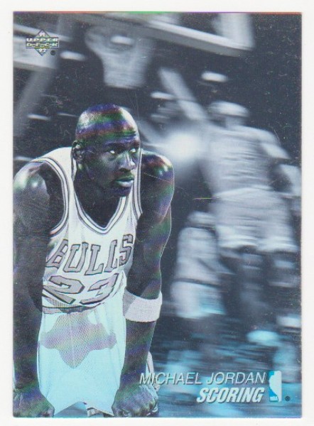 1991-92 Upper Deck Michael Jordan #AW1 Hologram Insert Card