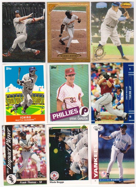 Baseball Card Collection 1985-2007 w/ Babe Ruth + More