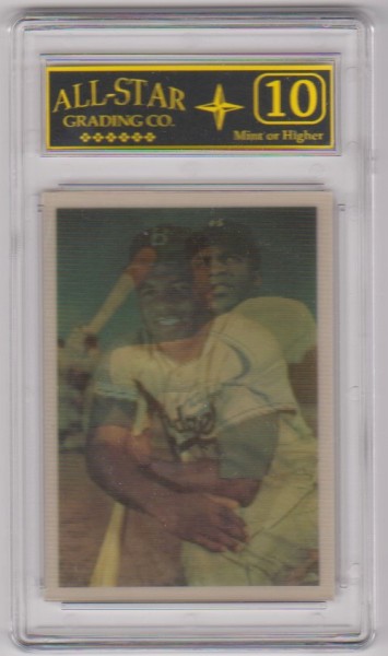 Graded 10 - Jackie Robinson 1986 Sportflics Decade Greats #28 Card