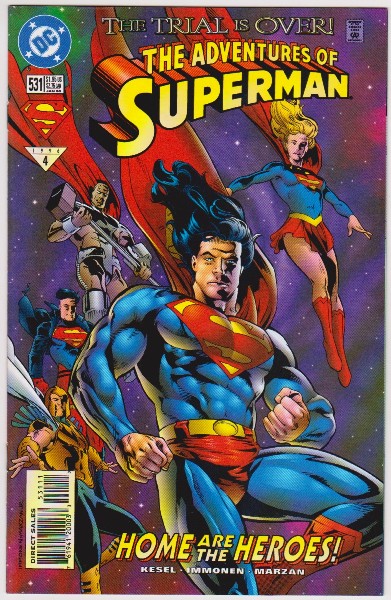 1996 DC Comics The Adventures Of Superman #531 Issue