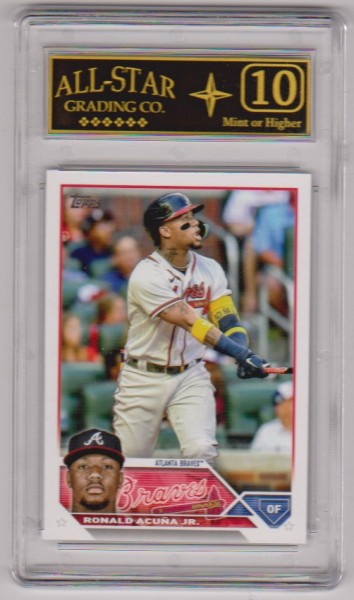 Graded 10 - Ronald Acuna Jr. 2023 Topps #150 Card