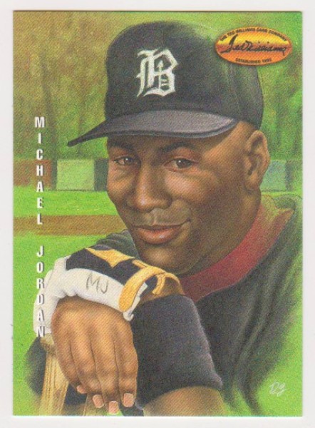 Michael Jordan Baseball Rookie - 1994 Ted Williams Company Gardiner Collection #DG-1