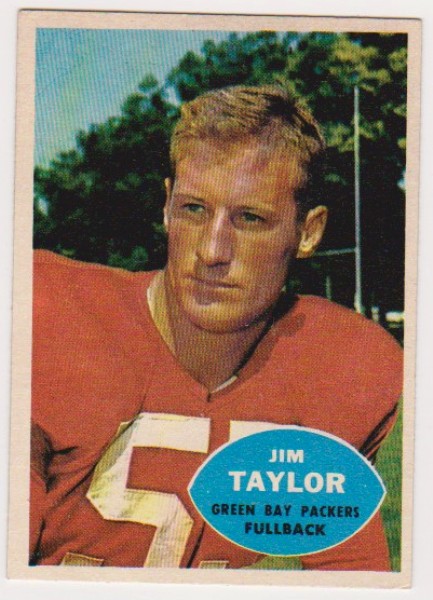 1960 Topps Jim Taylor #52 Card - HOF'er