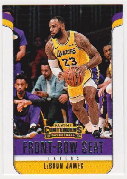 Lebron James 2018-19 Panini Contenders #7 Card