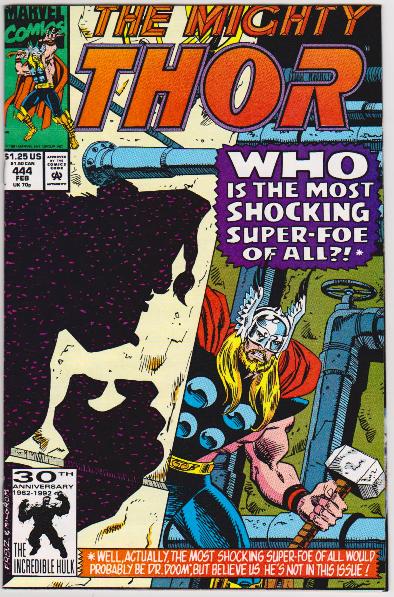 1992 The Mighty Thor #444 Issue - Marvel Comics