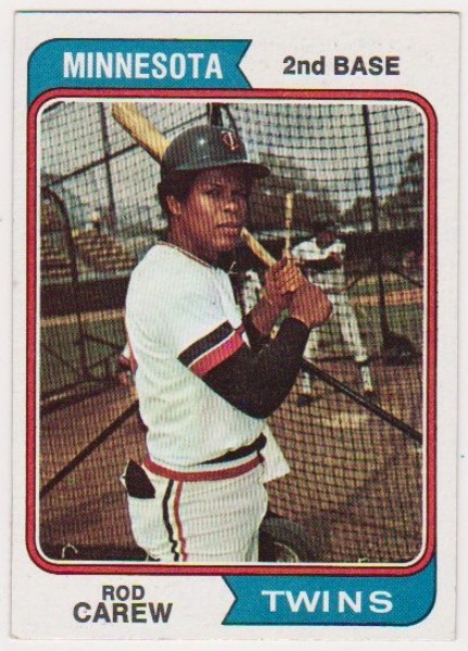1974 Topps Rod Carew #50 Card - HOF'er