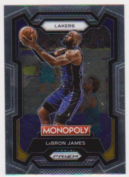 Lebron James 2023-24 Panini Prizm Monopoly #40 Card