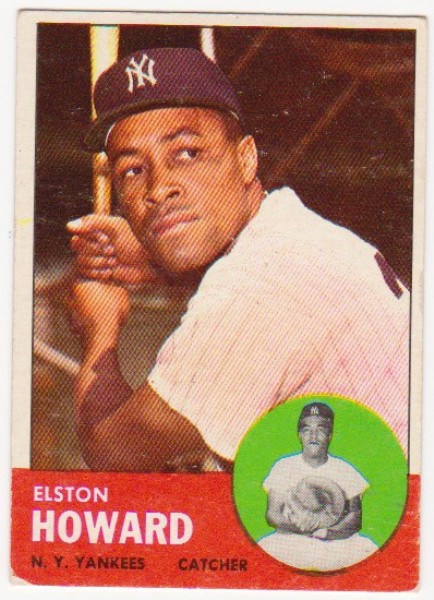 1963 Topps Elston Howard #60 Card