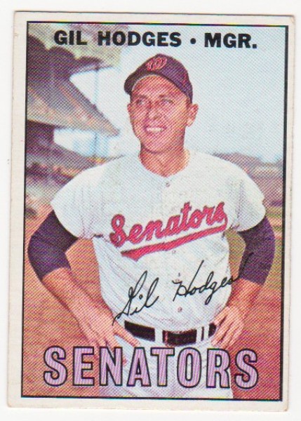1967 Topps Gil Hodges #228 Card