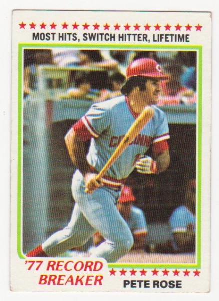 1978 Topps Pete Rose #5 Card