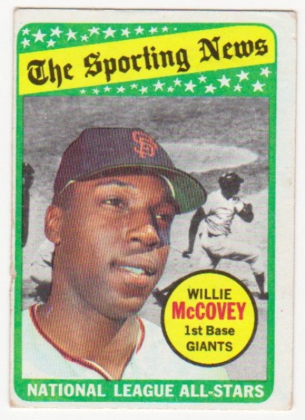 1969 Topps Willie McCovey #416 Card - HOF'er