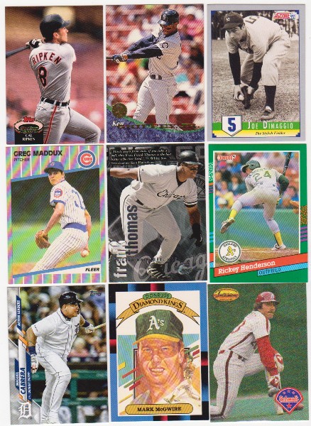 Baseball Card Collection 1988-2020 w/ Joe DiMaggio + More