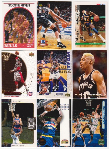 Basketball Card Collection w/ Magic Johnson, Shaquille O'Neal + More